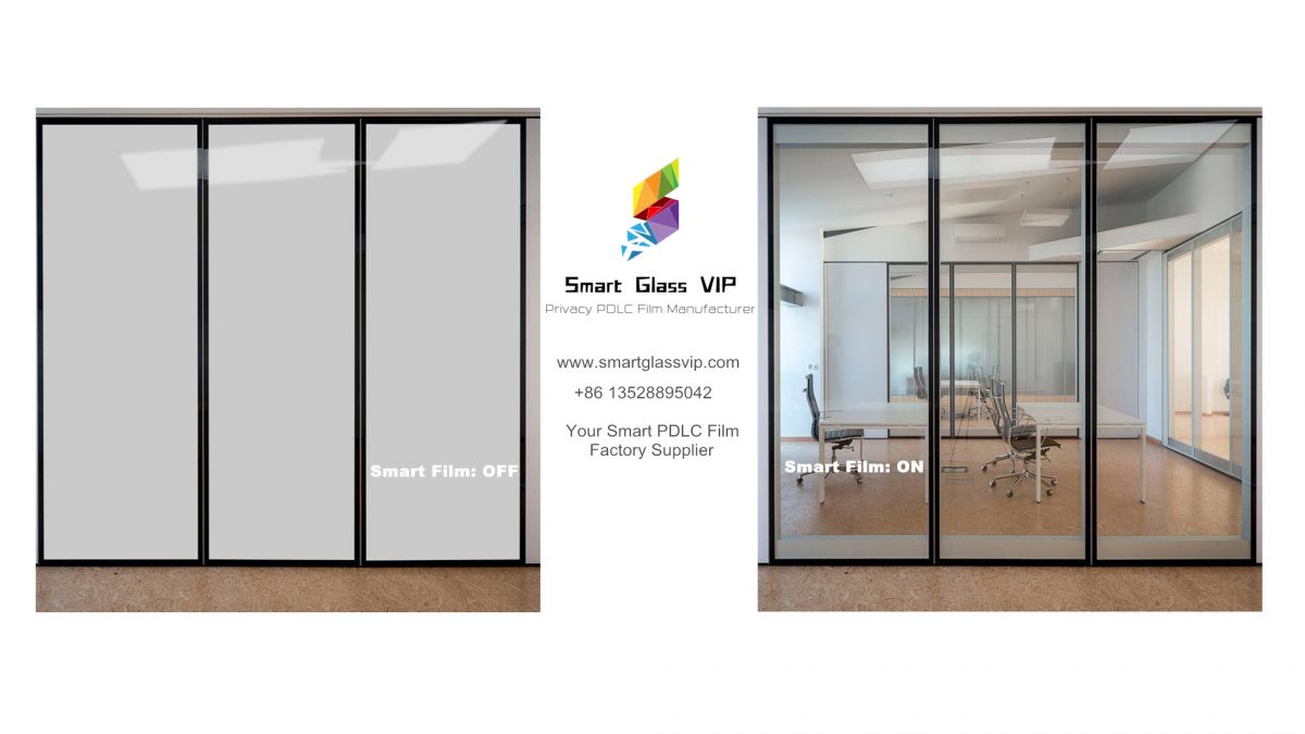 How Smart Pdlc Glass Film Tint Electronically Switchable Glass Works Smart Glass Vip